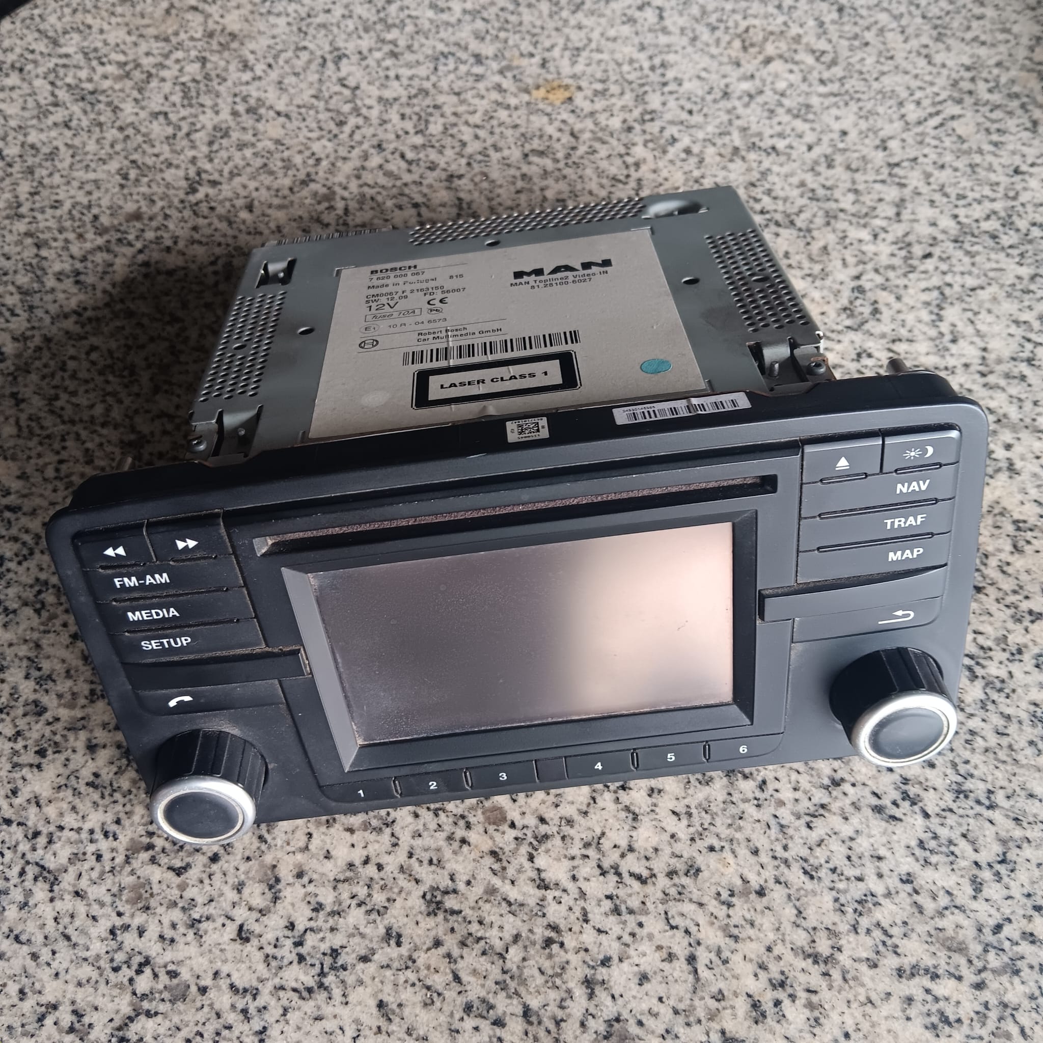 Auto Rádio MAN