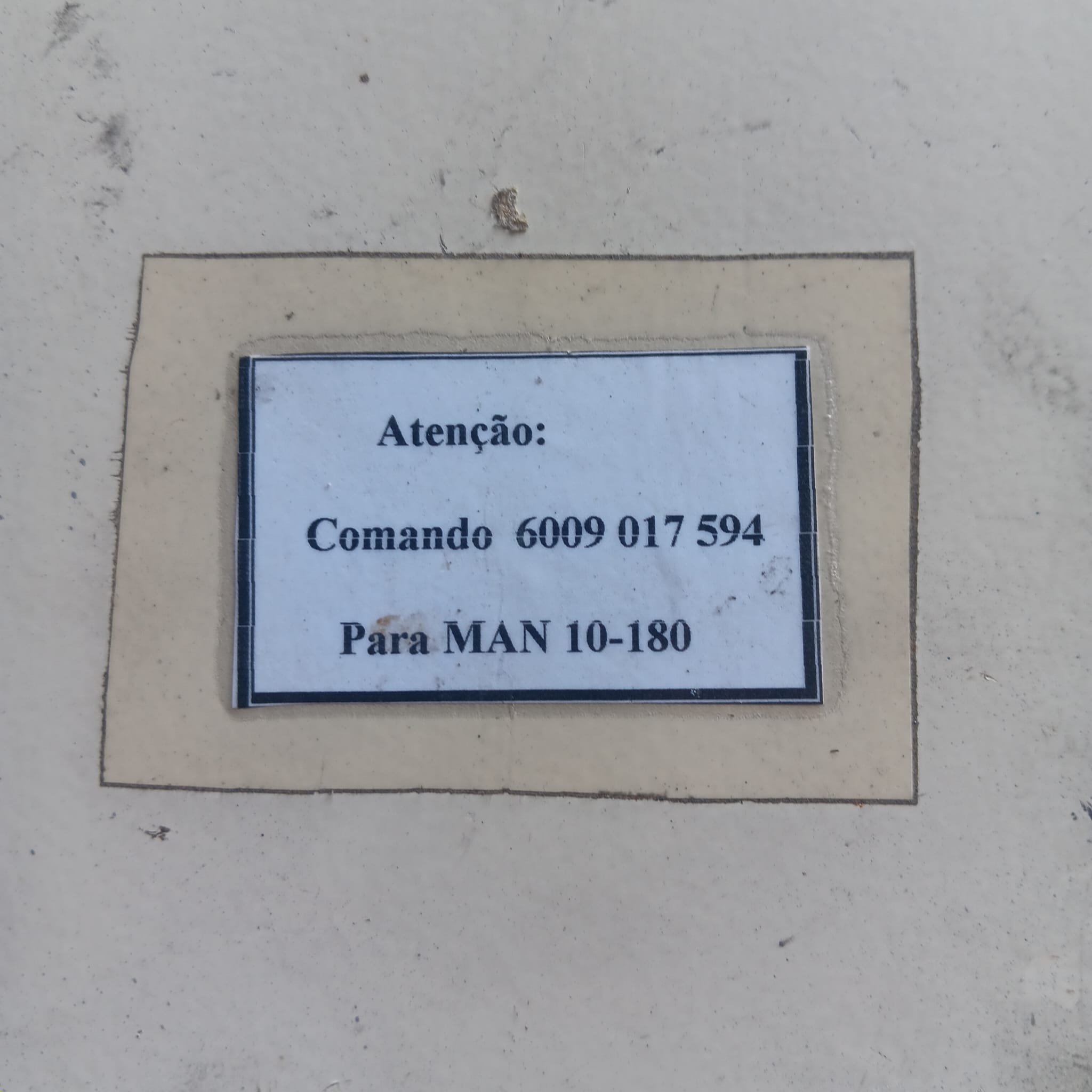 Centralina Caixa de Velocidades MAN