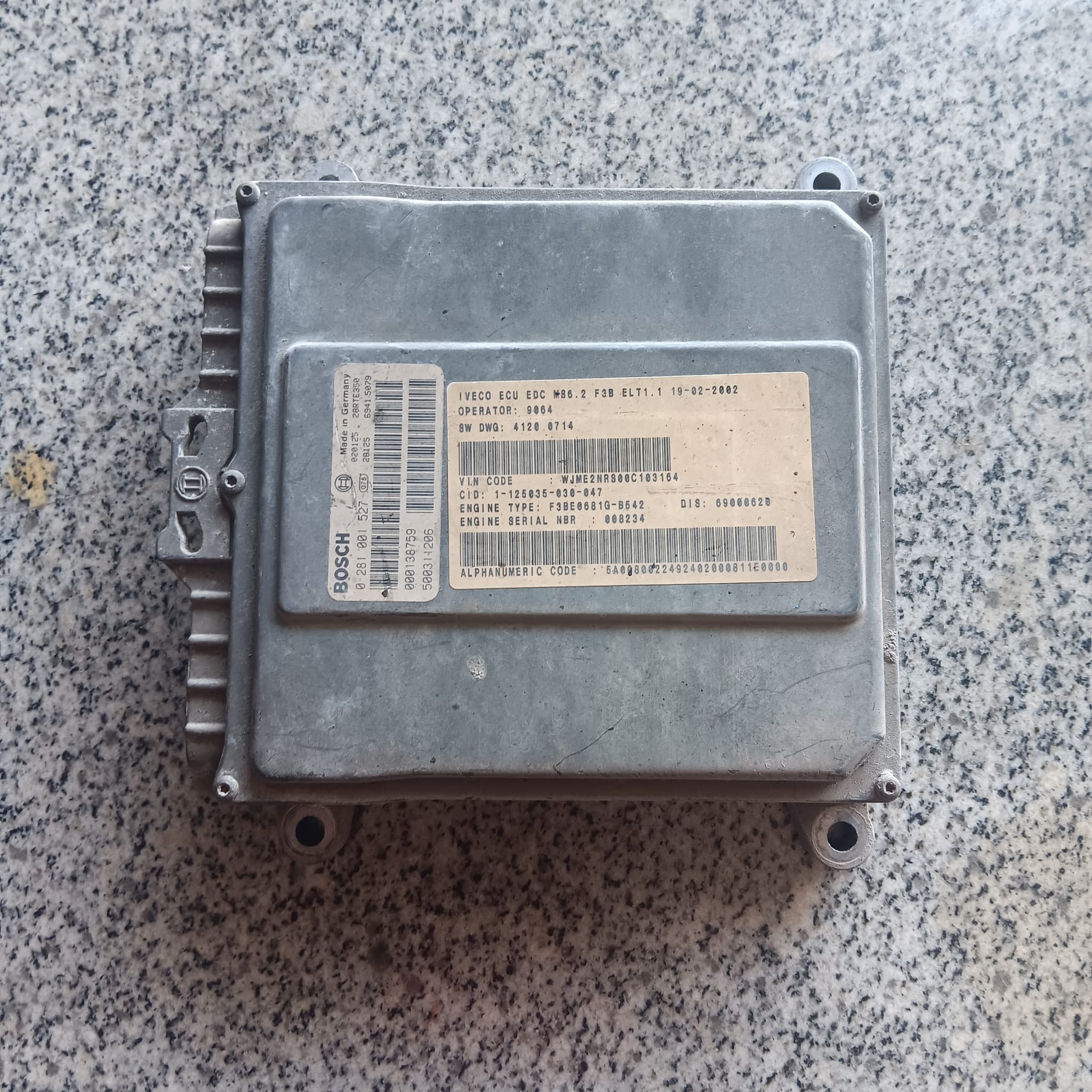 Centralina de Motor Iveco
